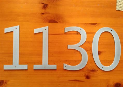 big metal house numbers|12 inch metal house numbers.